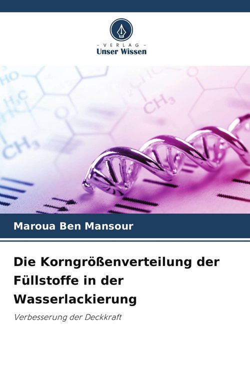 Produktbild: Die Korngr&ouml;&szlig;enverteilung der F&uuml;llstoffe in der Wasserlackierung
