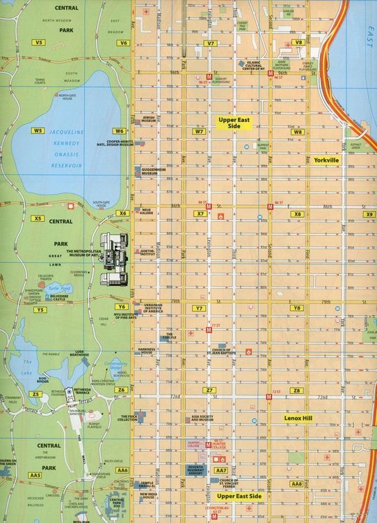 Produktbild: Michelin New York City Manhattan Map 11