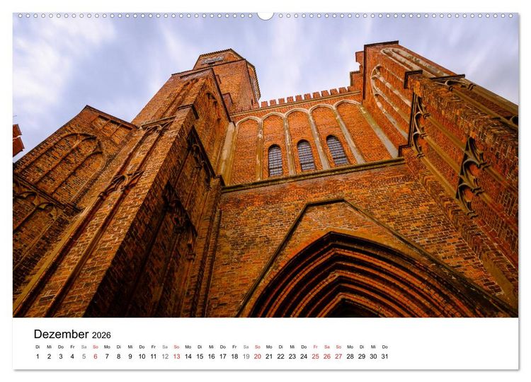 Produktbild: Ein Blick auf Brandenburg an der Havel (hochwertiger Premium Wandkalender 2026 DIN A2 quer), Kunstdruck in Hochglanz