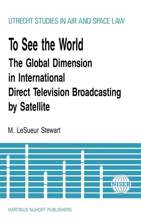 Produktbild: To See The World, Global Dimension In Intl Direct TV Broadcasting