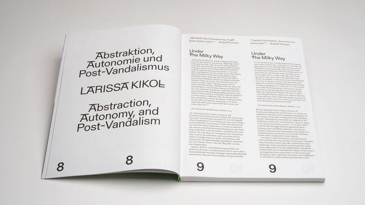 Produktbild: Under the Milky Way. Abstraktion, Autonomie und post-vandalistische Tendenzen in der Kunst der Gegenwart