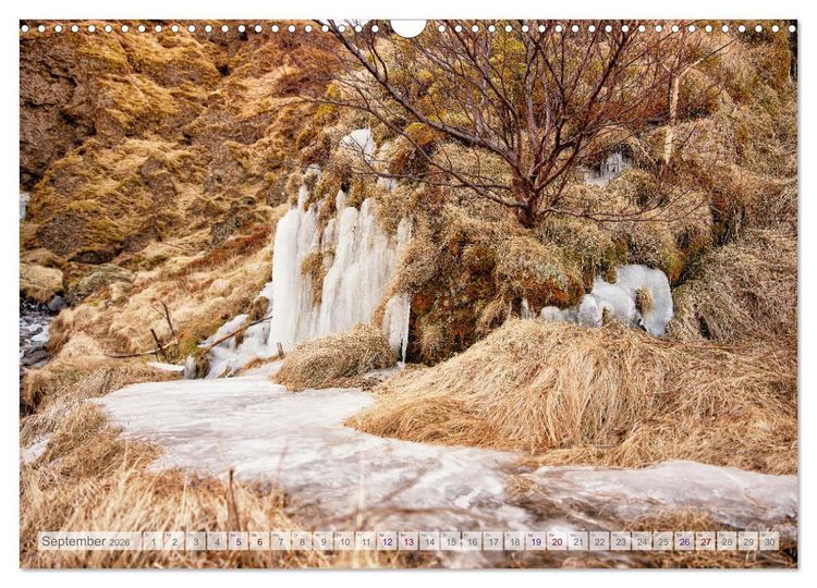 Produktbild: Surreale Landschaften Islands (Wandkalender 2026 DIN A3 quer), CALVENDO Monatskalender