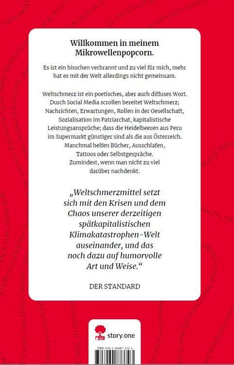 Produktbild: Weltschmerzmittel. Life is a Story - story.one. Gewinnerin des Young Storyteller Awards 2022