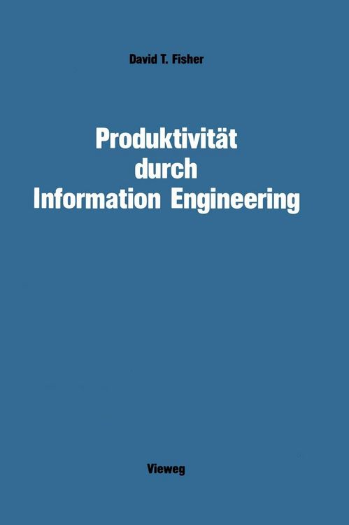 Produktbild: Produktivit&auml;t durch Information Engineering