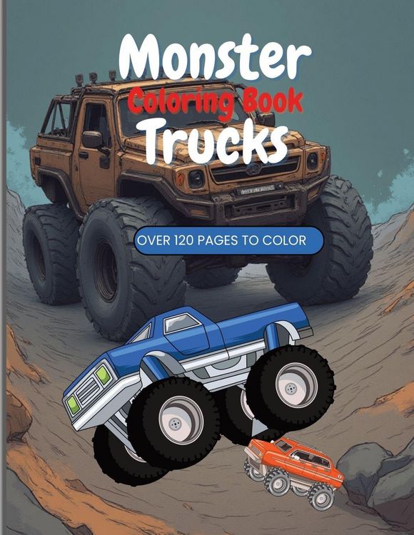Produktbild: Monster Truck Coloring Book