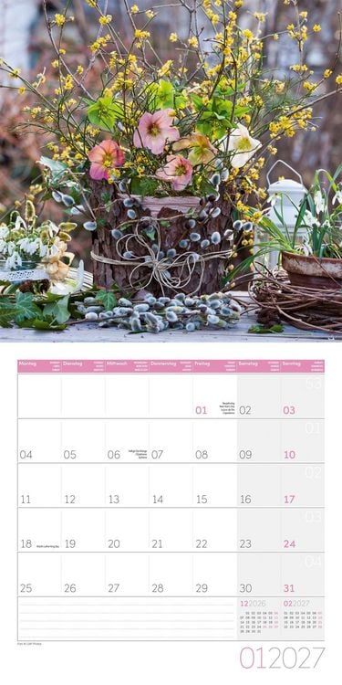 Produktbild: Blumenzauber Kalender 2027 - 30x30 - Art12