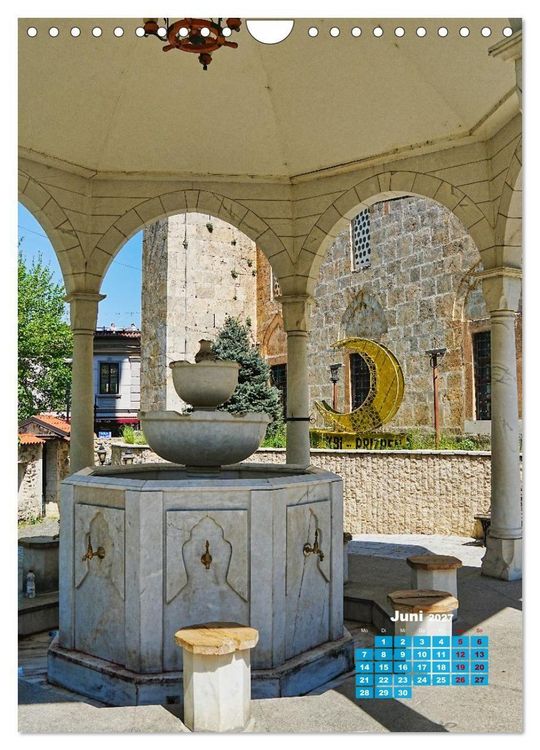 Produktbild: Christliches und muslimisches Kosovo (Wandkalender 2027 DIN A4 hoch), CALVENDO Monatskalender