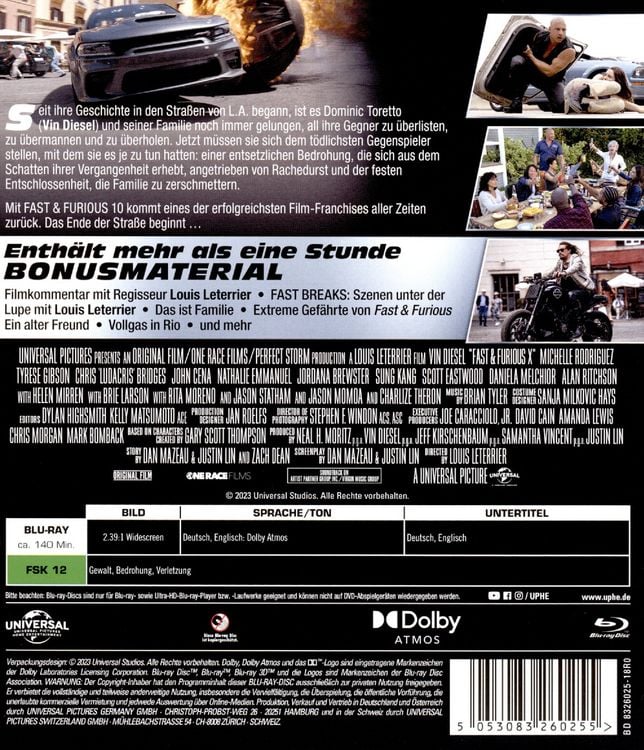 Produktbild: Fast & Furious 10 - Collector's Edition