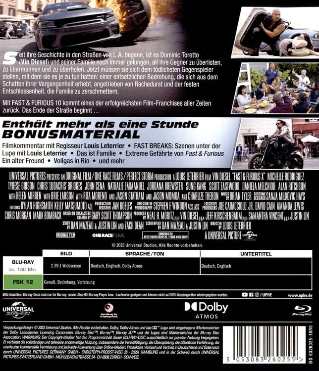 Produktbild: Fast & Furious 10 - Collector's Edition