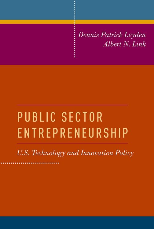 Produktbild: Public Sector Entrepreneurship