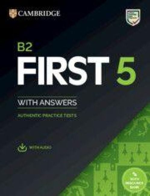 Produktbild: B2 First 5 Student's Book with Answers with Audio with Resource Bank