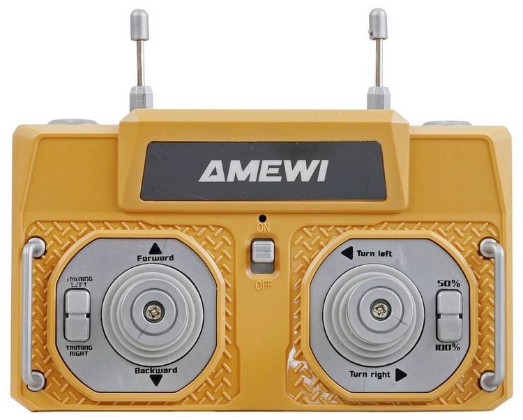 Produktbild: AMEWI Mini-Bagger aus Metall RC-Modell proportional 8-Kanal 1:64 RTR