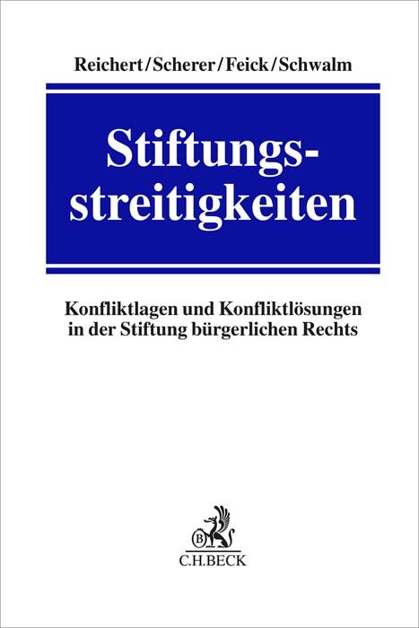 Produktbild: Stiftungsstreitigkeiten