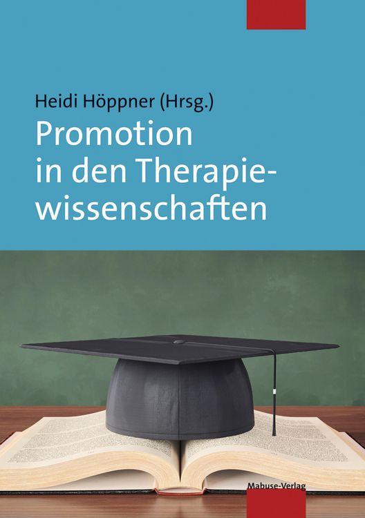 Produktbild: Promotion in den Therapiewissenschaften