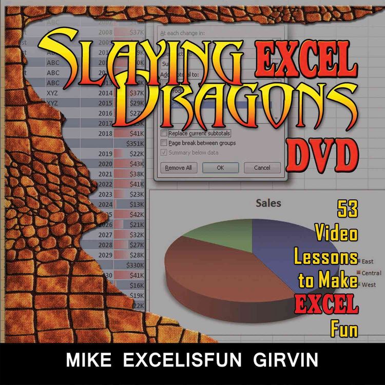Produktbild: Girvin, M: Slaying Excel Dragons DVD