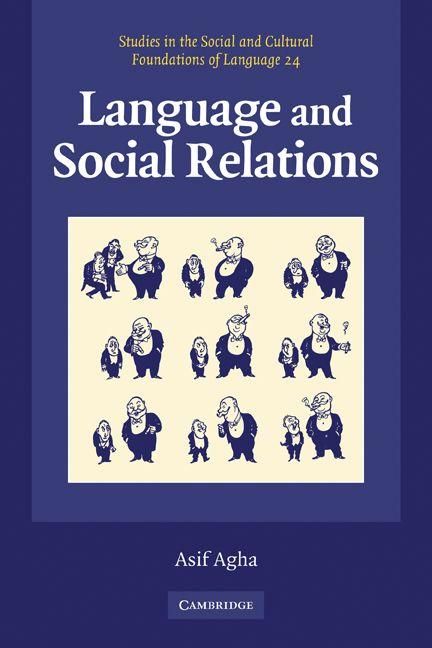 Produktbild: Language and Social Relations