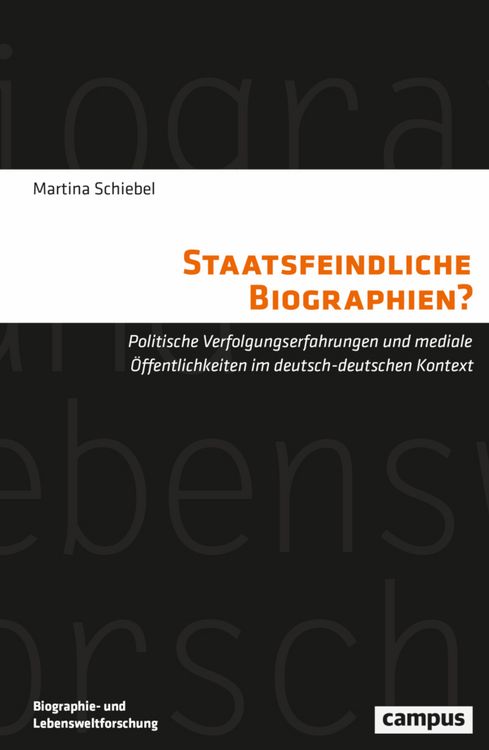 Produktbild: Staatsfeindliche Biographien?