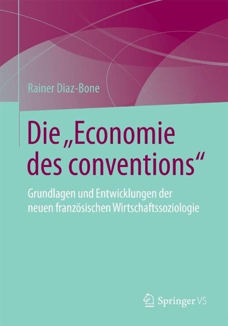 Produktbild: Die "Economie des conventions"