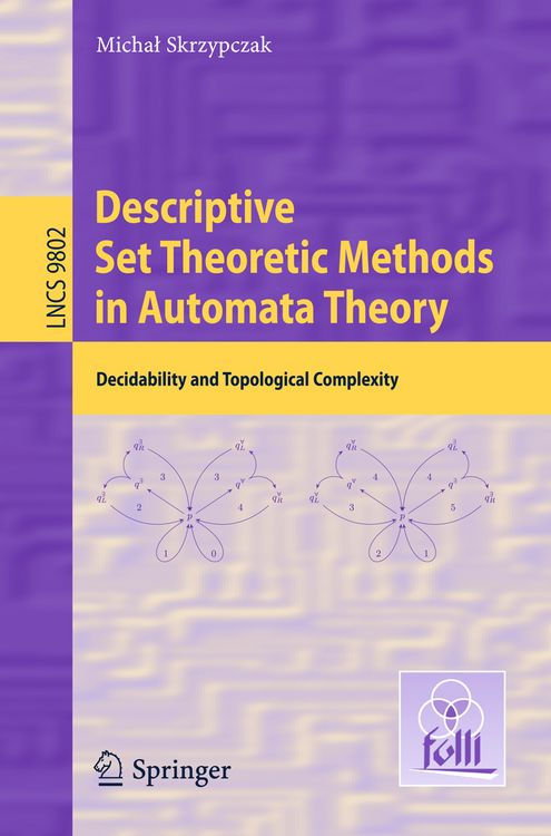 Produktbild: Descriptive Set Theoretic Methods in Automata Theory