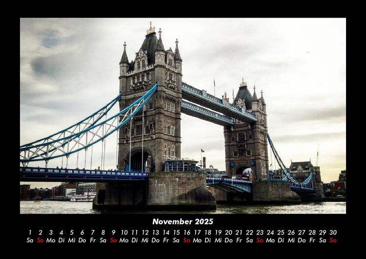 Produktbild: London - Impressionen 2025 Fotokalender DIN A3