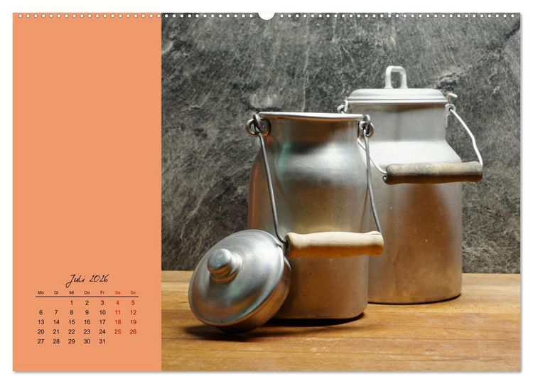 Produktbild: Alte Sch&auml;tze aus der K&uuml;che (Wandkalender 2026 DIN A2 quer), CALVENDO Monatskalender