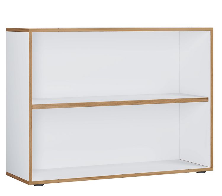 Produktbild: Holz B&uuml;ro Regal B&uuml;cher Ordner Aktenregal Salia 2f