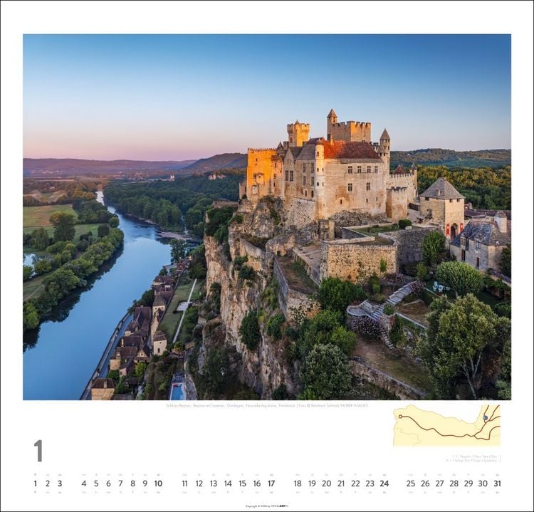 Produktbild: Auf dem Jakobsweg Kalender 2027 - El Camino