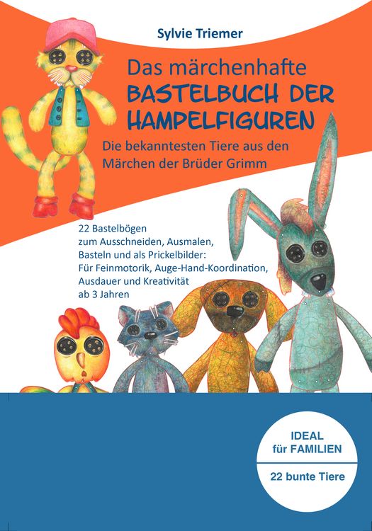 Produktbild: Das m&auml;rchenhafte Bastelbuch der Hampelfiguren.