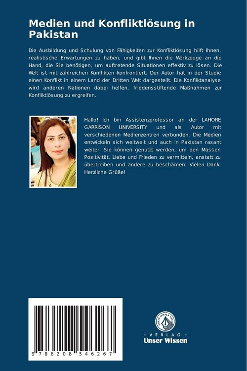 Produktbild: Medien und Konfliktl&ouml;sung in Pakistan