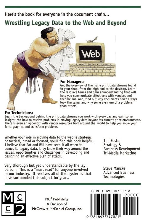 Produktbild: Wrestling Legacy Data to the Web & Beyond: Practical Solutions for Managers & Technicians