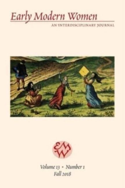 Produktbild: Early Modern Women Journal v13.1
