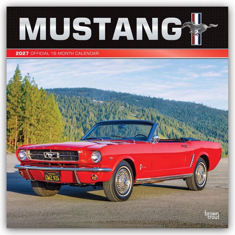 Produktbild: Mustang &ndash; Ford Mustang 2027 &ndash; 16-Monatskalender