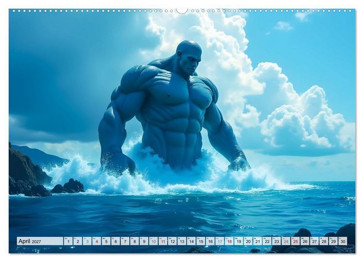 Produktbild: Titanen &ndash; Herrscher vor den G&ouml;ttern (Wandkalender 2027 DIN A2 quer), CALVENDO Monatskalender