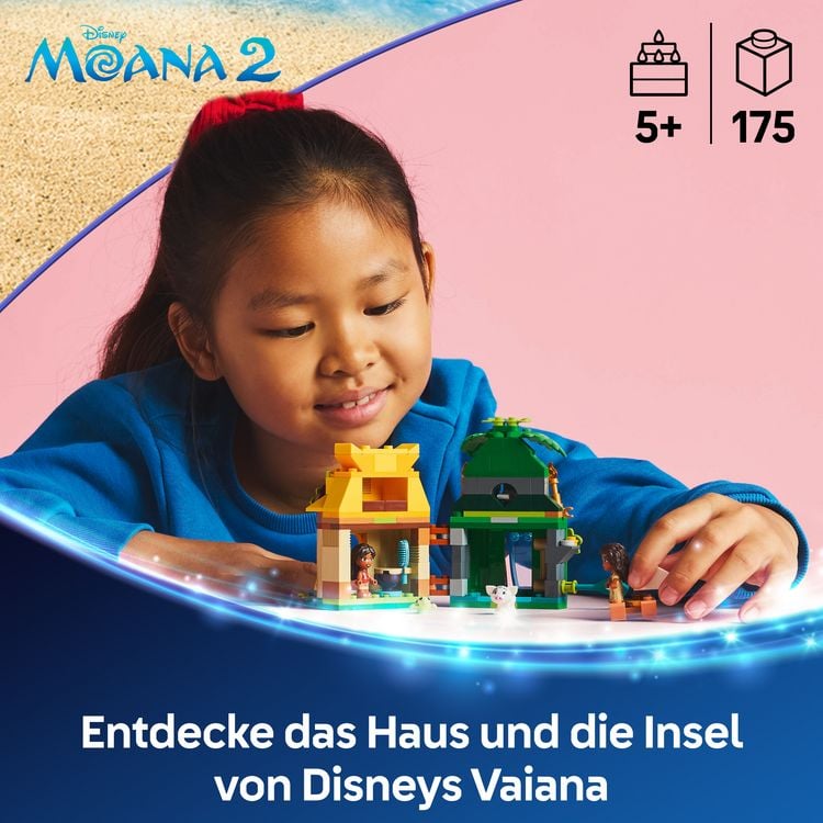 Produktbild: LEGO ǀ Disney 43260 Vaianas Inselspa&szlig; Bauset, Baubares Spielzeughaus