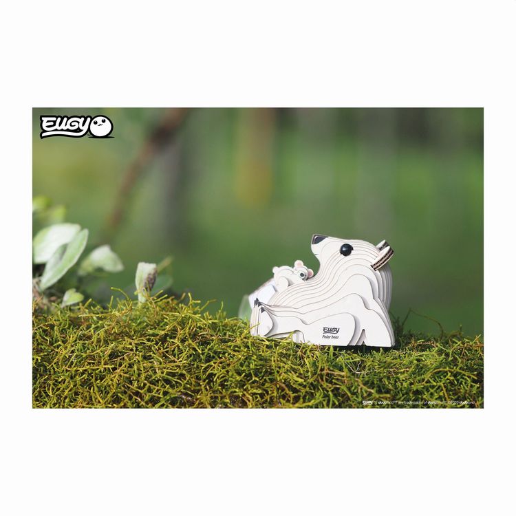 Produktbild: EUGY - 3D Bastelset Eisb&auml;r