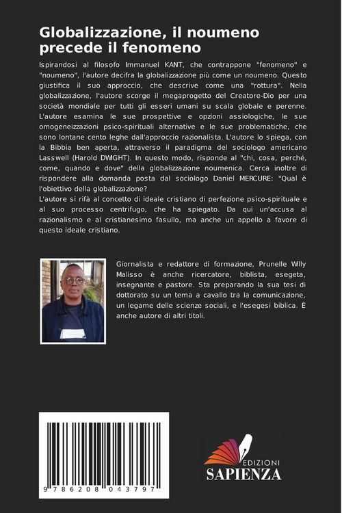 Produktbild: Globalizzazione, il noumeno precede il fenomeno