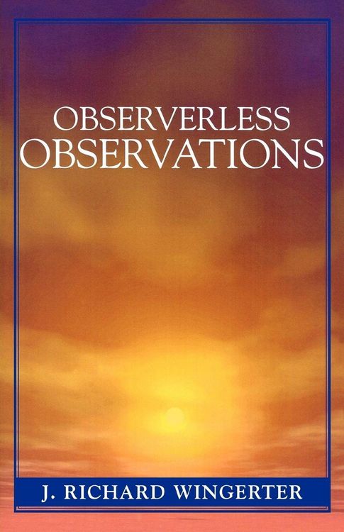 Produktbild: Observerless Observations