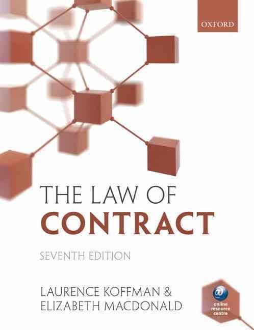 Produktbild: The Law of Contract