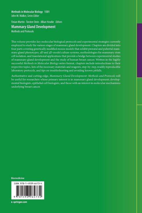 Produktbild: Mammary Gland Development