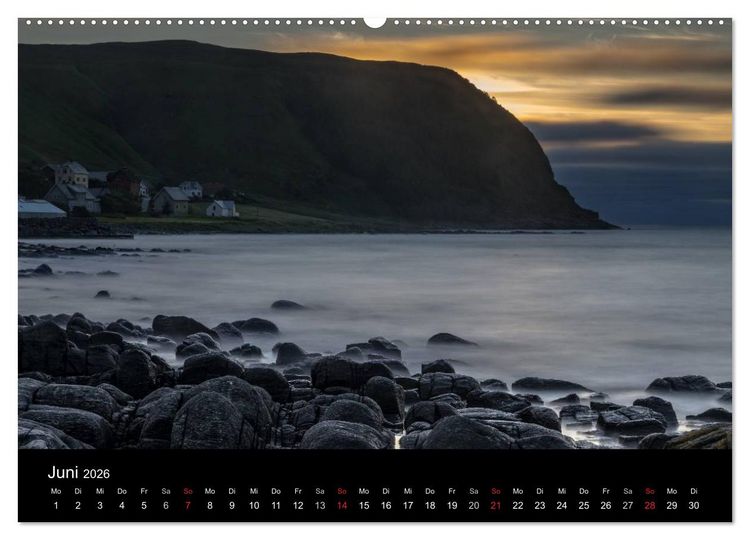 Produktbild: Norwegen - Vom Westen zum S&uuml;den (hochwertiger Premium Wandkalender 2026 DIN A2 quer), Kunstdruck in Hochglanz