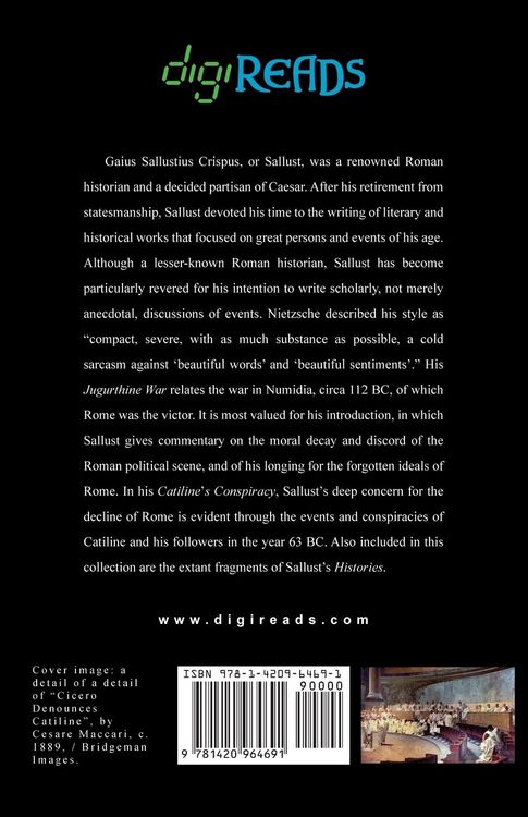 Produktbild: Catiline's Conspiracy, the Jugurthine War, Histories