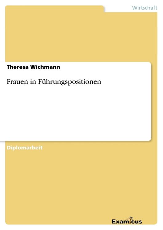 Produktbild: Frauen in F&uuml;hrungspositionen