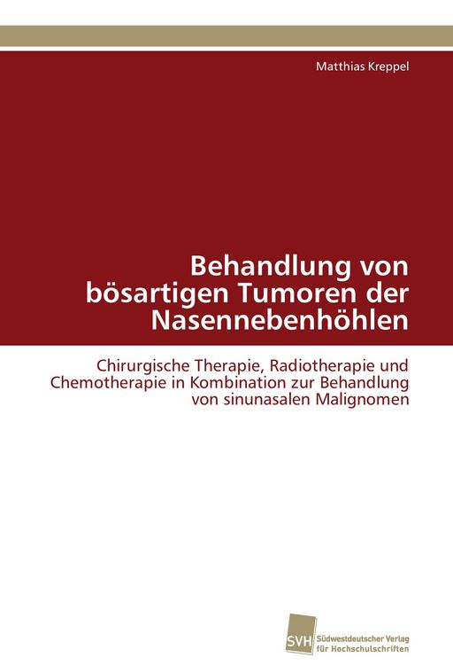 Produktbild: Behandlung von b&ouml;sartigen Tumoren der Nasennebenh&ouml;hlen