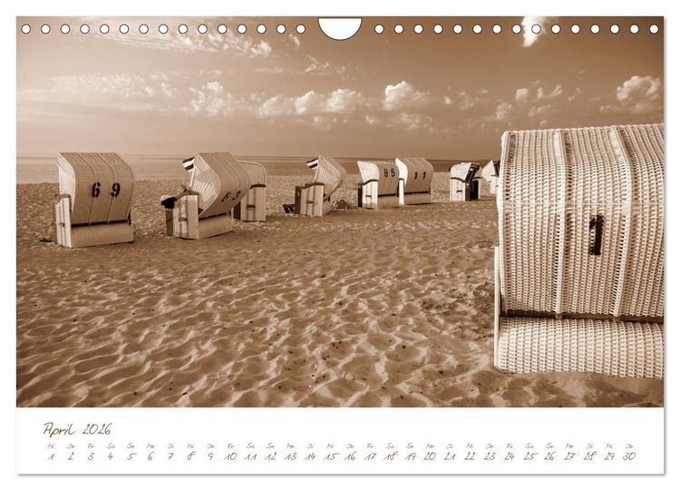 Produktbild: Ostsee-Nostalgie (Wandkalender 2026 DIN A4 quer), CALVENDO Monatskalender
