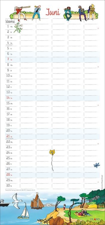 Planificador Familiar 2025 - Amor Mágico De Animales Con 5 Columnas (calendario De Pared, 21 Cm