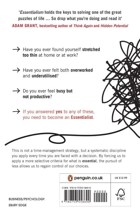 Produktbild: Essentialism
