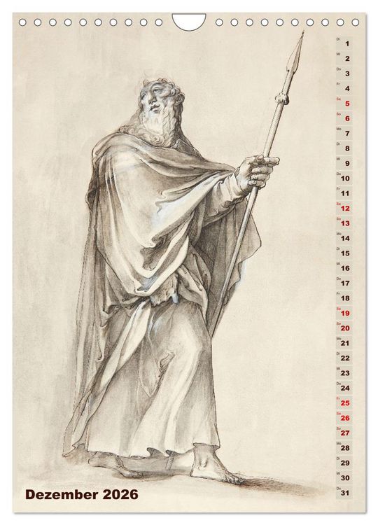 Produktbild: Jesus und die zw&ouml;lf Apostel (Wandkalender 2026 DIN A4 hoch), CALVENDO Monatskalender