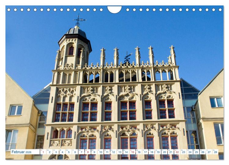 Produktbild: Hansestadt Wesel - Impressionen vom Niederrhein (Wandkalender 2026 DIN A4 quer), CALVENDO Monatskalender