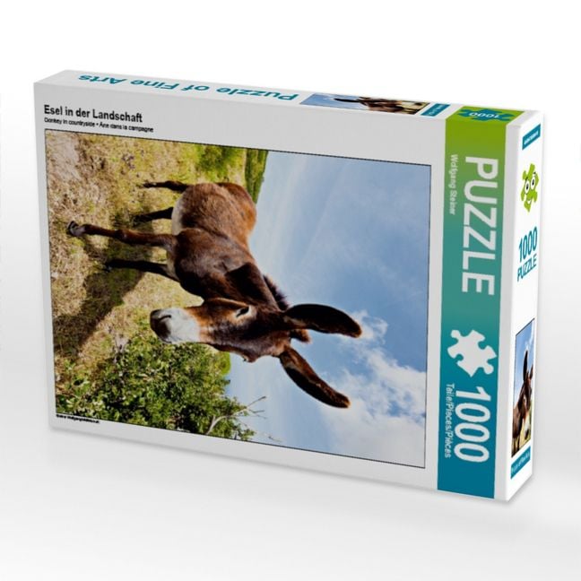 Produktbild: Esel in der Landschaft (Puzzle)