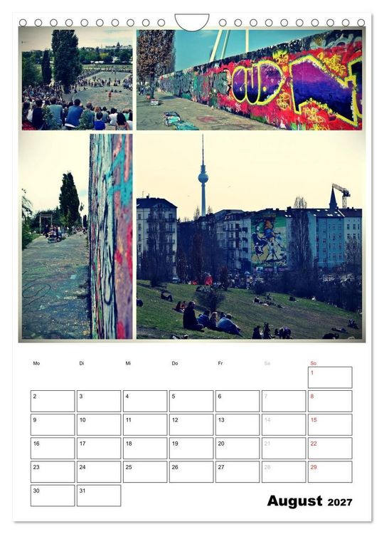 Produktbild: BERLIN / Planer (Wandkalender 2027 DIN A4 hoch), CALVENDO Monatskalender